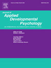 JOURNAL OF APPLIED DEVELOPMENTAL PSYCHOLOGY