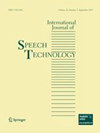 International Journal of Speech Technology