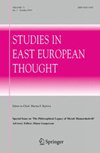 STUDIES IN EAST EUROPEAN THOUGHT