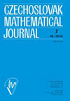 CZECHOSLOVAK MATHEMATICAL JOURNAL