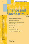 FINANCE AND STOCHASTICS