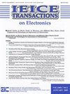 IEICE TRANSACTIONS ON ELECTRONICS