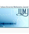 INDIANA UNIVERSITY MATHEMATICS JOURNAL