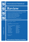 INTERNATIONAL STATISTICAL REVIEW