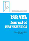 ISRAEL JOURNAL OF MATHEMATICS