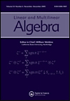 LINEAR & MULTILINEAR ALGEBRA