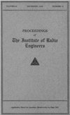 PROCEEDINGS OF THE INSTITUTE OF RADIO ENGINEERS