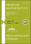 SBORNIK MATHEMATICS