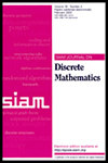 SIAM JOURNAL ON DISCRETE MATHEMATICS