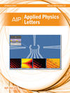 APPLIED PHYSICS LETTERS