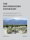 SOUTHWESTERN NATURALIST