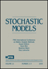 STOCHASTIC MODELS