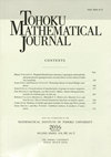 TOHOKU MATHEMATICAL JOURNAL