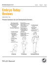 Birth Defects Research Part C - Embryo Today: Reviews