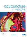 Acupuncture in Medicine