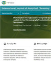 International Journal of Analytical Chemistry