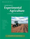 Australian journal of experimental agriculture